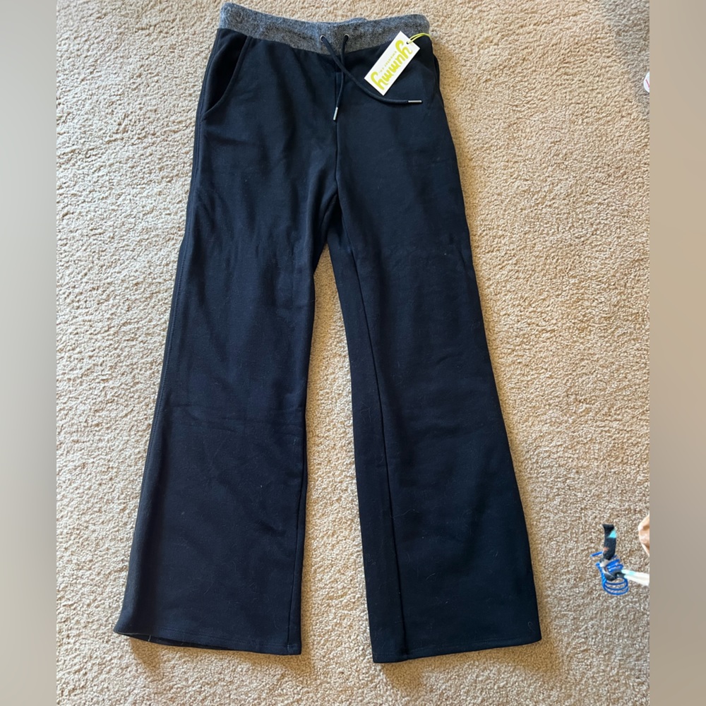 Black Yummy Sweater Company Pants